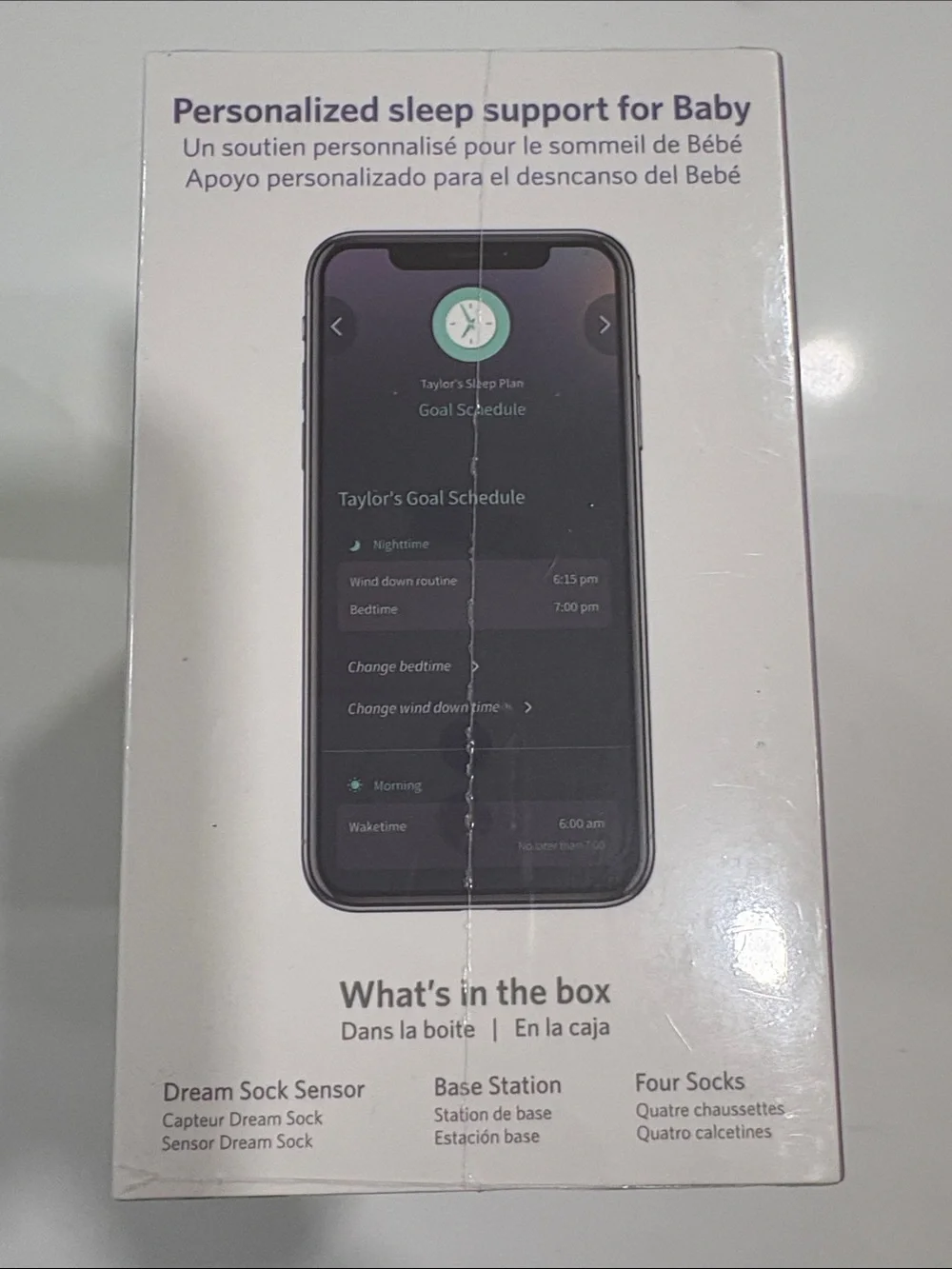 Owlet Dream Sock Baby Monitor & Sensor in Mint